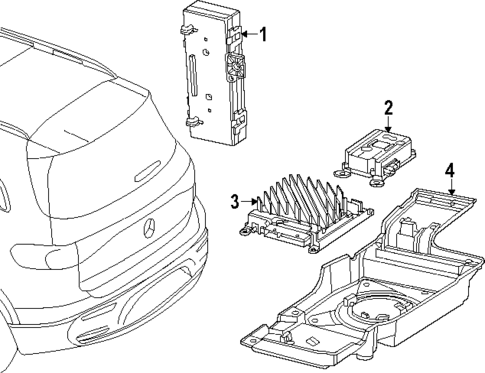 Electrical Components for 2022 Mercedes-Benz EQB 300 #4