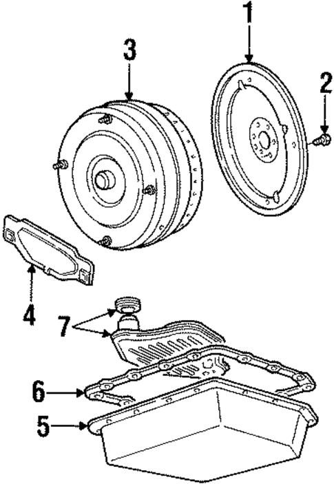 Automatic Transmission for 1998 Mercury Grand Marquis #0