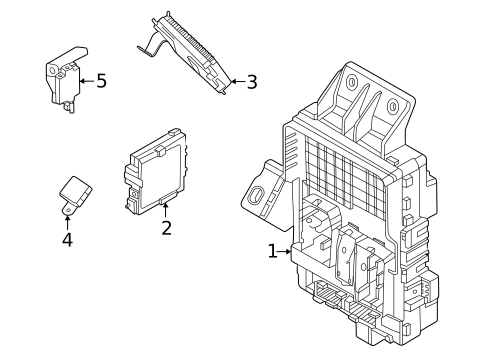 Fuse & Relay for 2023 Kia EV6 #0