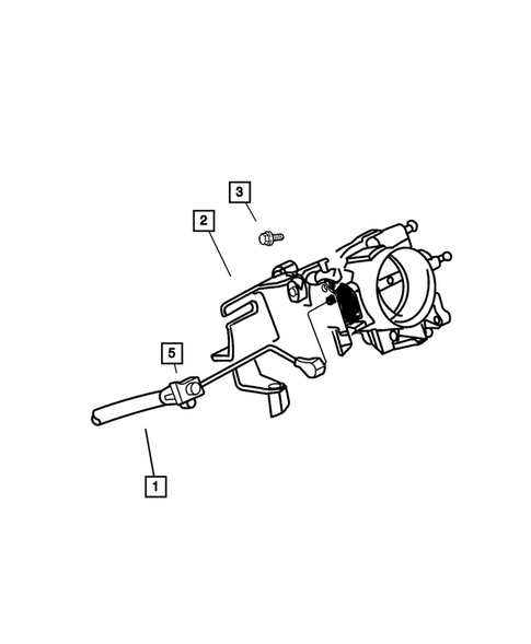 Throttle Controls for 2004 Jeep Grand Cherokee #1