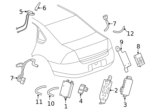 Electrical Components for 2011 Chevrolet Impala #0