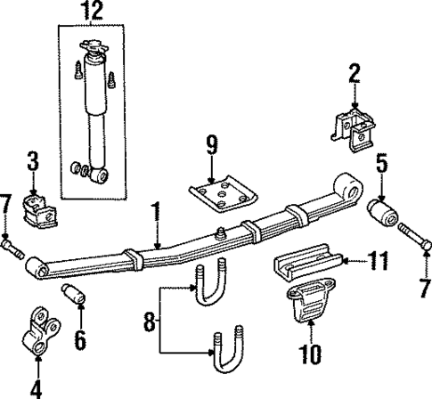 Rear Suspension for 2001 Jeep Cherokee #0