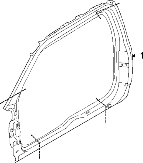 Aperture Panel for 2023 Ford F-350 Super Duty #1