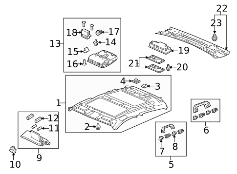 Sunroof for 2013 Acura ZDX #1