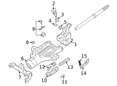 Housing & Components for 2001 Ford Explorer Sport #0
