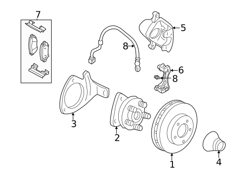 Drums & Rotors for 2005 Pontiac Grand Prix #0