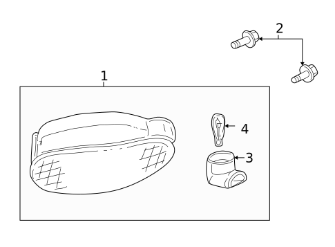 Electrical Sockets for 2003 Buick LeSabre #1