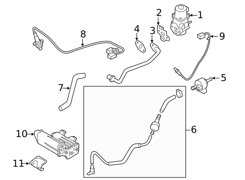 Emission Components for 2012 Mazda 3 #0