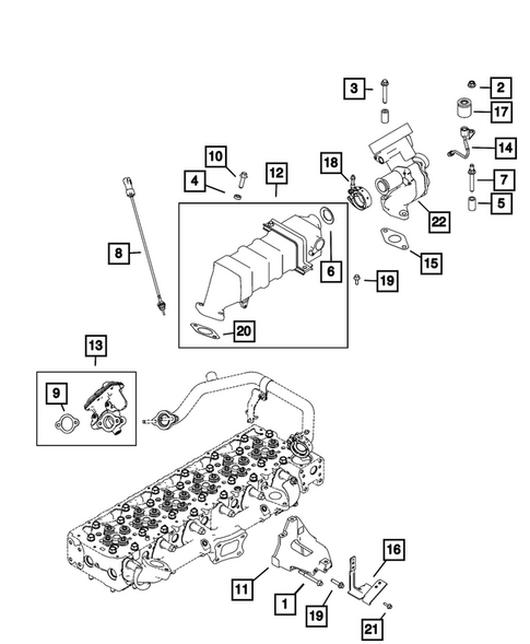 EGR System for 2025 Ram 2500 #0