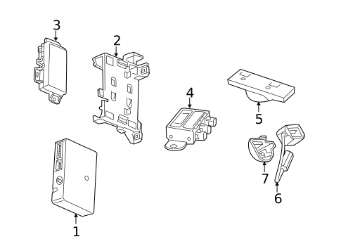 Communication System Components for 2019 Chevrolet Volt #8