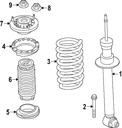 Struts & Components for 2024 BMW 530i xDrive #2