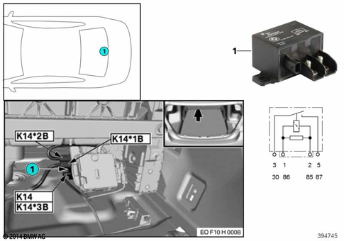 Relay for 2014 BMW Hybrid 5 #7