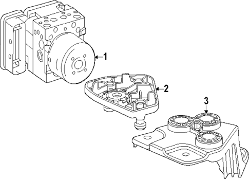 ABS Components for 2024 Mercedes-Benz EQE AMG #0