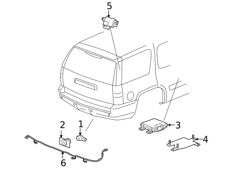 Parking Aid for 2010 Chevrolet Tahoe #0
