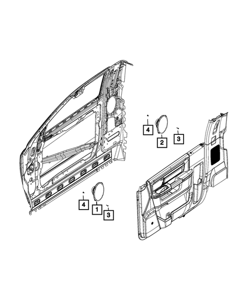 Radio, Antenna, Speakers, DVD, and Video systems for 2021 Ram 1500 Classic #11