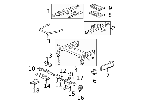 Tracks & Components for 2005 Honda Odyssey #0