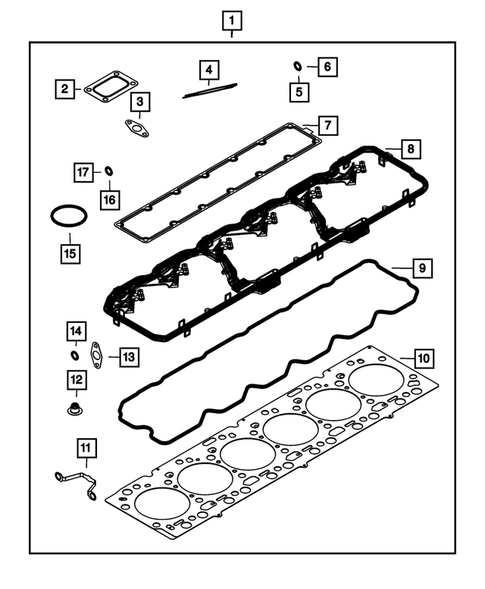 Engine Identification, Service Engines & Engine Service Kits for 2018 Ram 3500 #5