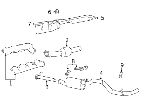 Turbocharger & Components for 2001 Ford F-250 Super Duty #1