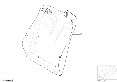 Seats Front for 2005 BMW 645Ci #2