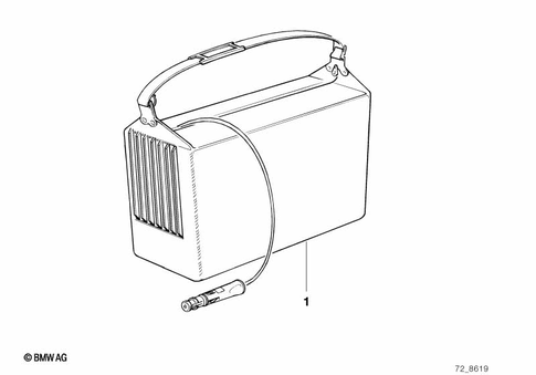 Interior Equipment Components for 1992 BMW 740i #18