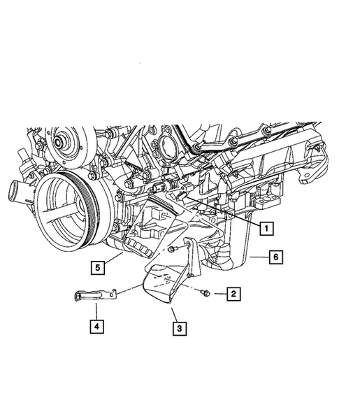 Engine Oiling for 2006 Jeep Liberty #1