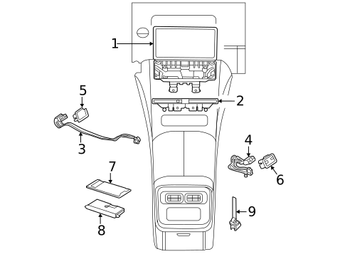 Electrical Components for 2021 Mercedes-Benz GLA 35 AMG® #10