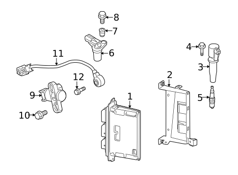 Powertrain Control for 2010 Ford Transit Connect #0