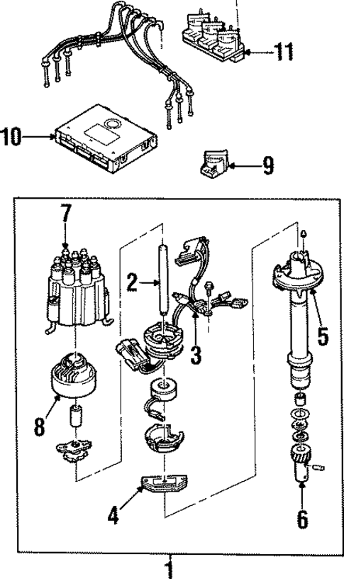 Ignition System for 1993 Isuzu Rodeo #0
