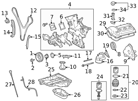 Engine Parts for 2010 Toyota FJ Cruiser #0