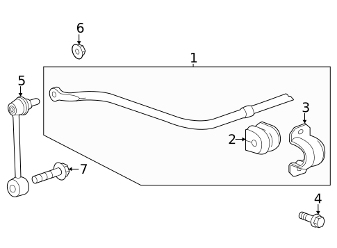 Stabilizer Bar & Components for 2024 Cadillac CT5 #0