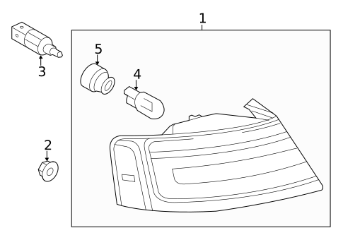 Tail Lamps for 2013 Audi RS5 #0