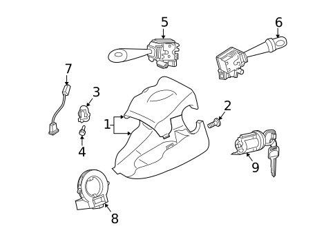 Switches for 2006 Scion xA #1
