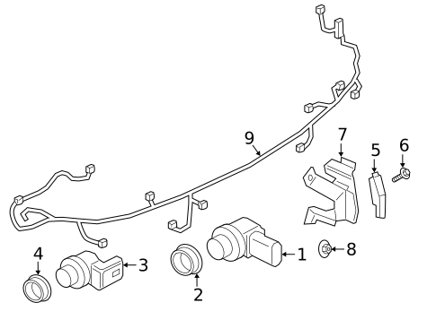 Electrical Components for 2021 Porsche Cayenne #18