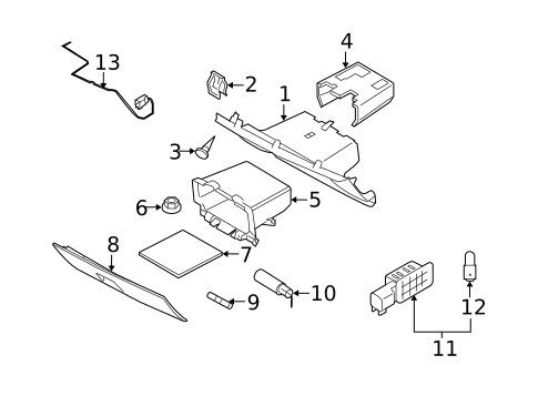 Bulbs - Chassis for 2004 Volvo S40 #2