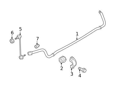 Stabilizer Bar & Components for 2022 Porsche 911 #3