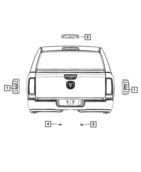 Lamps, Interior and Exterior for 2020 Ram 3500 #0