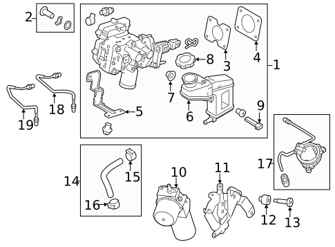 Hydraulic System for 2016 Kia Optima #1