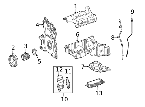 Engine for 2009 Mercedes-Benz ML320 #2