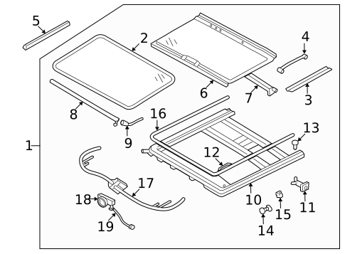 Sunroof for 2008 Kia Optima #0