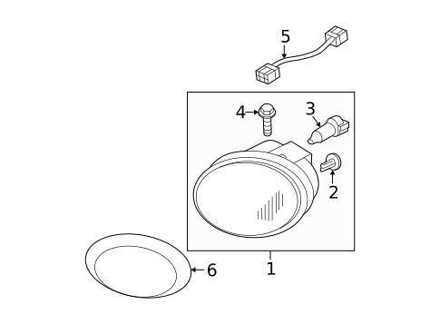 Bulbs - Chassis for 2007 Nissan Murano #2
