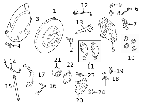 Front Brakes for 2024 Porsche 718 Cayman #3