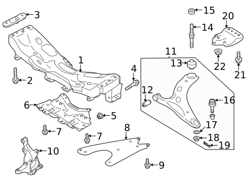 Suspension Components for 2023 Subaru Legacy #0