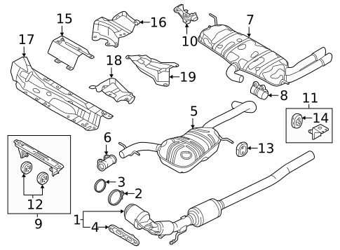 Exhaust Components for 2015 Volkswagen Beetle #0