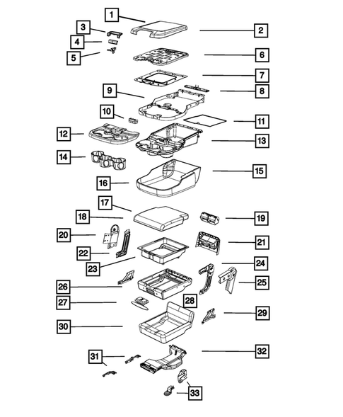 Front Seats - First Row for 2020 Ram 1500 Classic #0