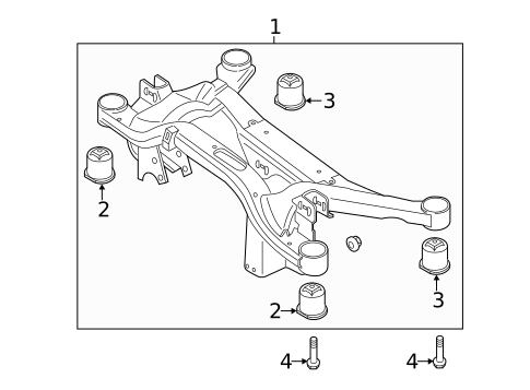 Suspension Mounting for 2025 Volkswagen Golf R #2