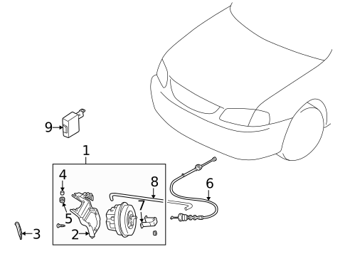 Cruise Control for 2003 Mazda Protege5 #0