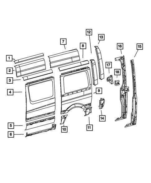 Roof for 2008 Dodge Sprinter 3500 #2
