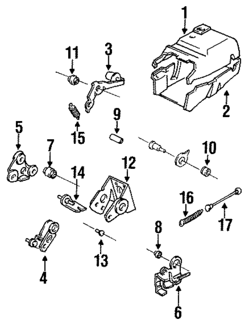Tilt Steering Column Components for 1985 Toyota Pickup #0