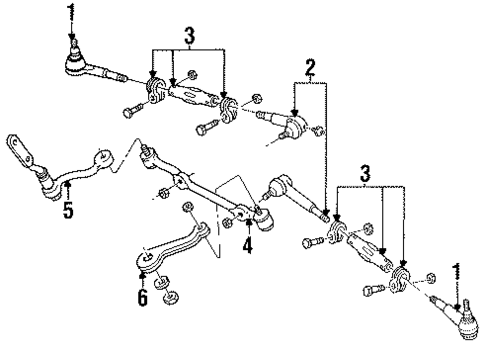 Steering Gear & Linkage for 1991 GMC Syclone #5