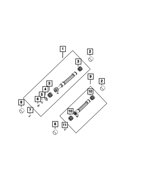 Timing Belt/Chain and Cover and Balance Shaft for 2026 Jeep Wrangler #1